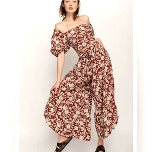 Free People Floral Sunday Set NWOT Sz XL